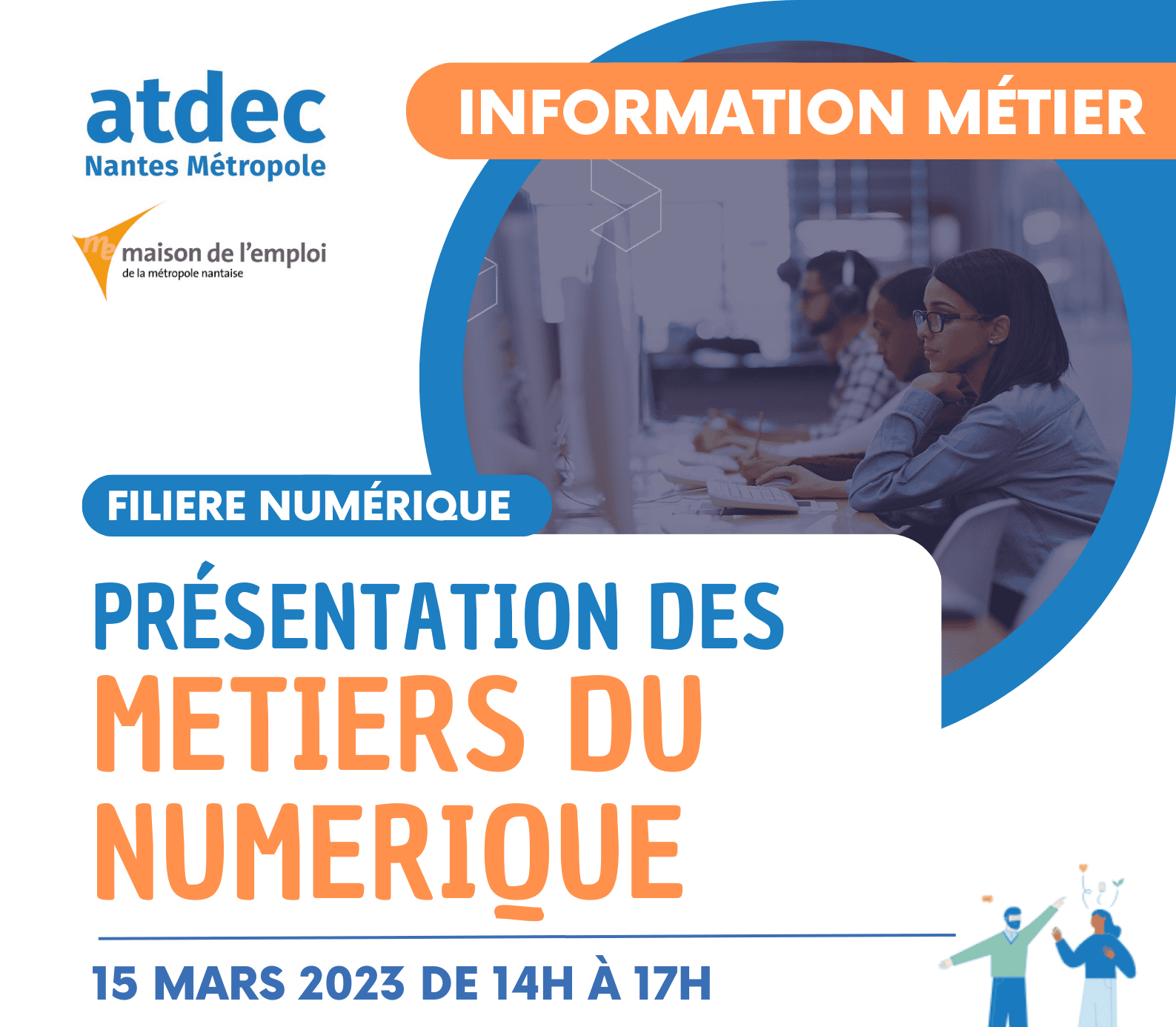 Présentation des métiers du numérique