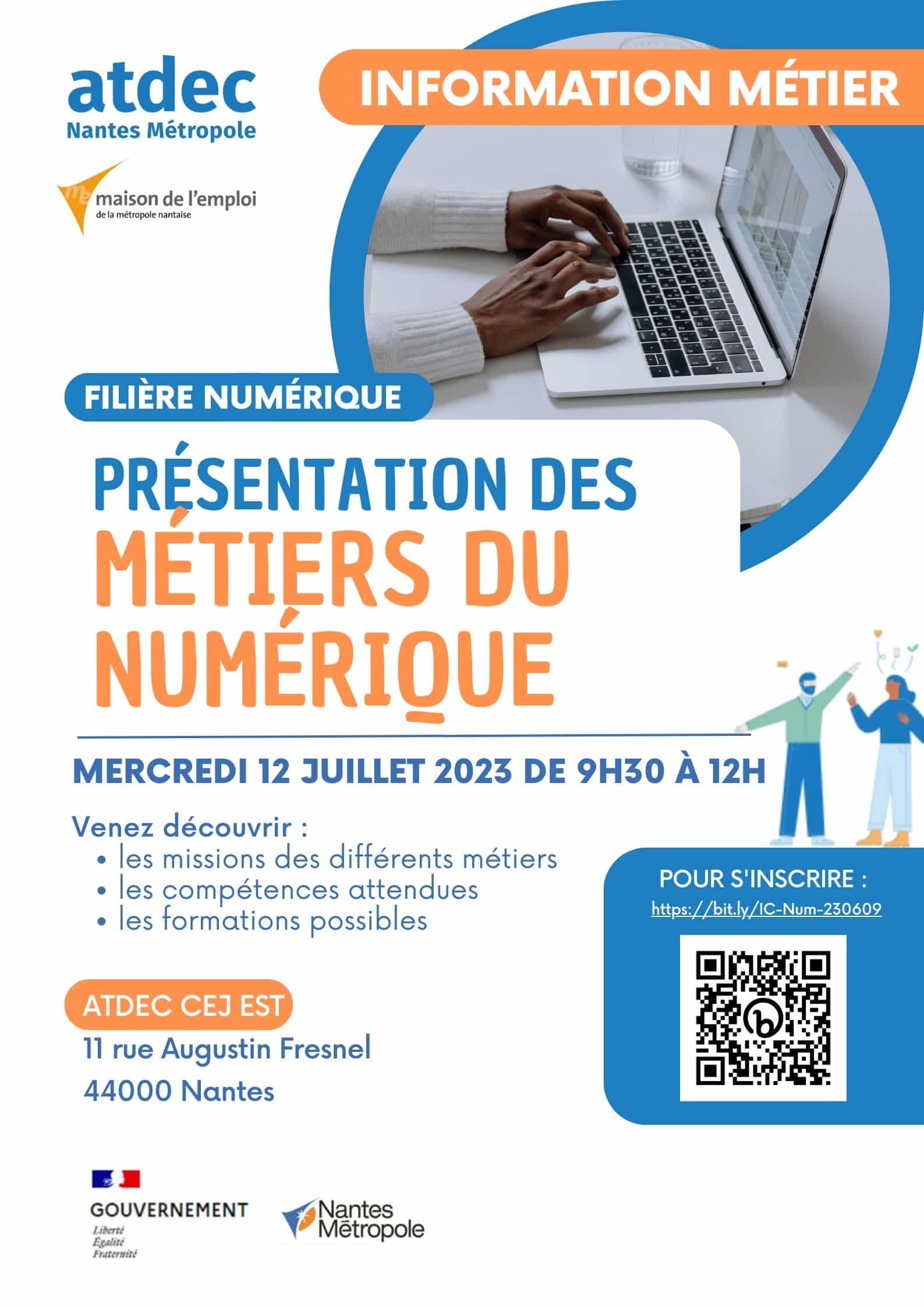 Info métiers du numérique