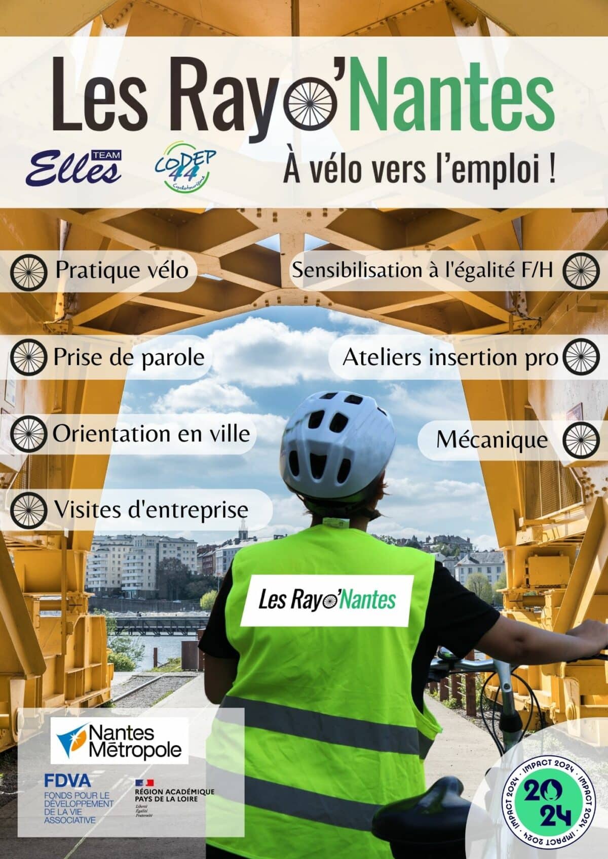 Les Rayo'Nantes - réservée aux femmes - Atdec Nantes Métropole